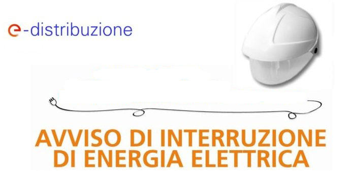 Interruzione programmata energia elettrica